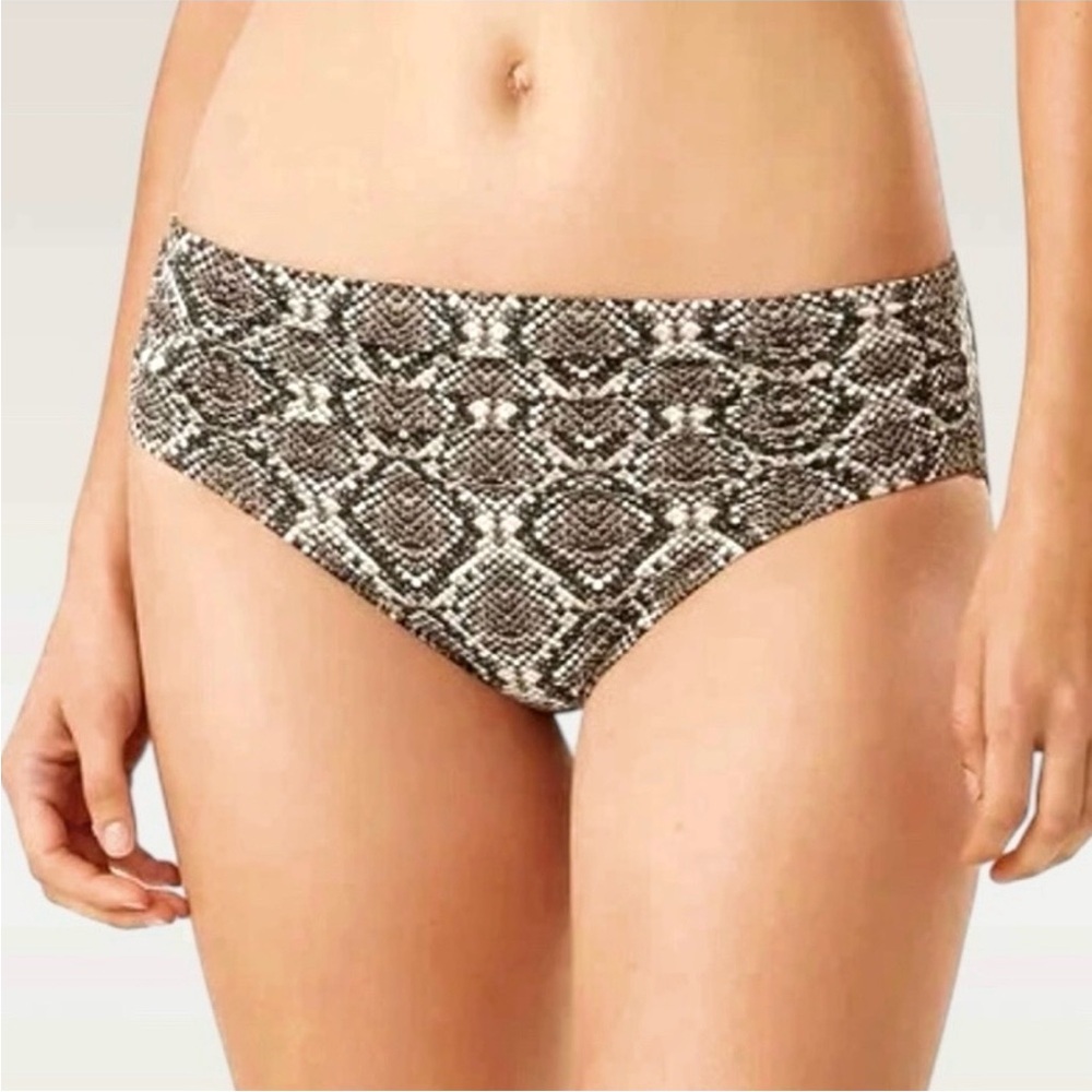 Nwot Tommy Bahama Desert Python High Waist Shirred Bottom